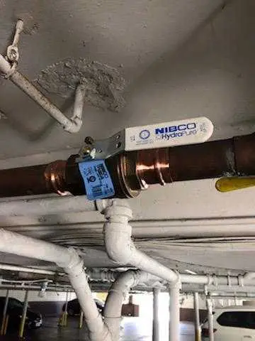 Copper pipe repair and valve work for Backflow Testing in Baltimore